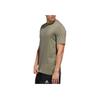 Adidas Essentials Big Logo T-Shirt Men Tops Trace-Green GD5461