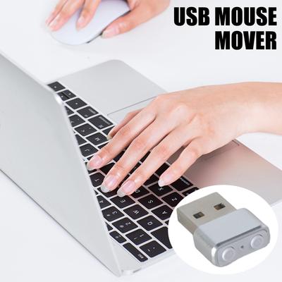 Mouse Jigglers Undetectable Metal Mouse Movers W/ Switches Button Simulate Mouse Movement Keeps PC Active Mouse Wiggler