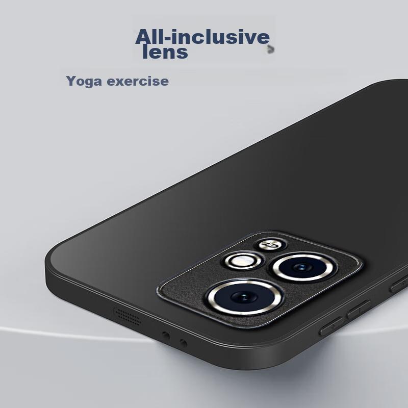 HotFire Phone Case for Honor 90 GT, Honor 90 GT Protective Cover, Frosted Full Coverage Ultra-Thin Shockproof Anti-Fingerprint Case - Graphite Black
