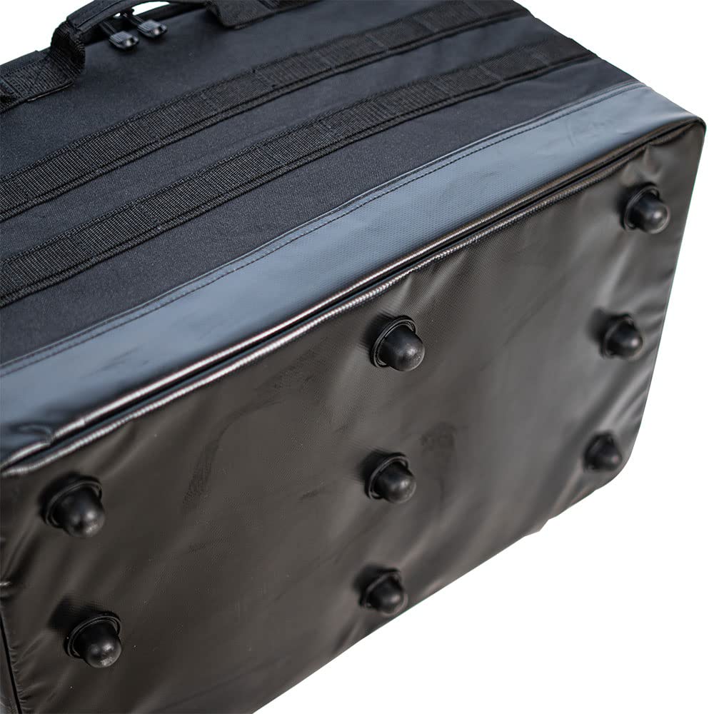 WHATNOT Foldable Gear Container Tool 620mm Wide x 400mm Deep x 380mm Bag, Black, High, GC-01-BK