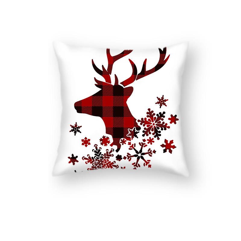 Nordic New Year Christmas Sofa Pillow Ins Cushion Pillow Case Festive Decoration Sofa Living Room Pillow Case