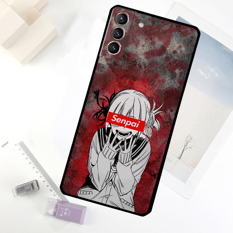 Sugoi Senpai Anime Handyhülle Für Samsung Galaxy S25 S24 S23 S22 S21 S20 S26 Ultra S10 Plus S23 FE S25 FE Hülle