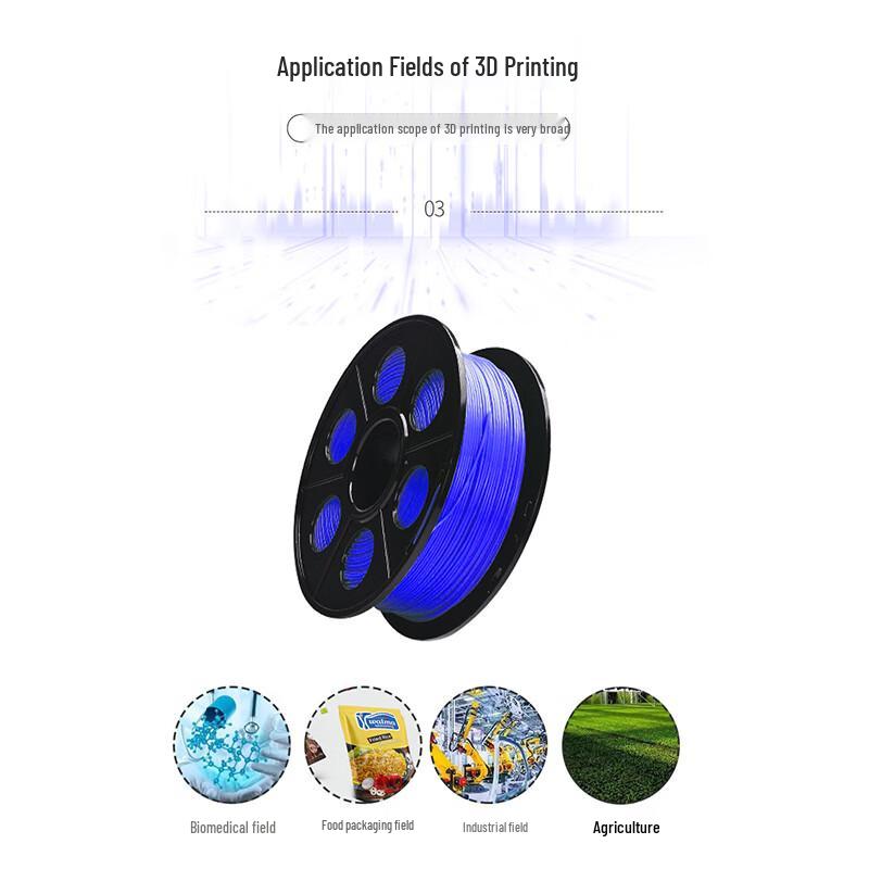 Zhilingmei PLA+ 1,75mm 3D-Druckerfilament CN-Stecker (Adapter enthalten)
