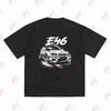 Grunge E46 M3 Old School T-shirt met korte mouwen 100% Katoen T-shirt
