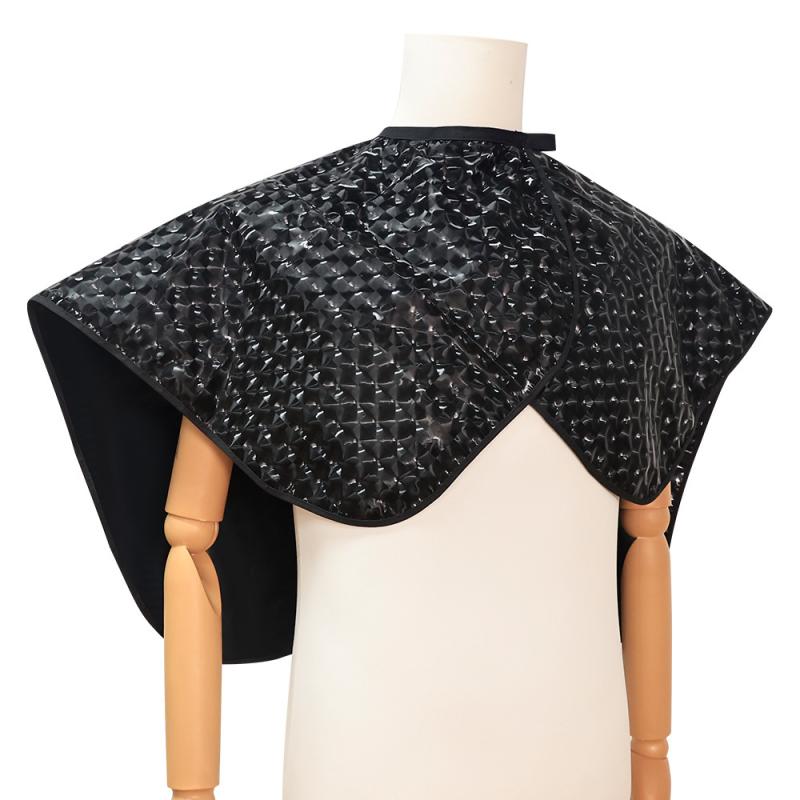 

Barbershop Hairdressing Cape Waterproof Hair Coloring Wraps For Hair Color Shampoo Perm Hair Dye Cloth Haircut Cloak Tools 1 pcs