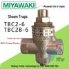 Japan MIYAWAKI TBC2-6 TBC2B-6 Stainless Steel Steam Trap