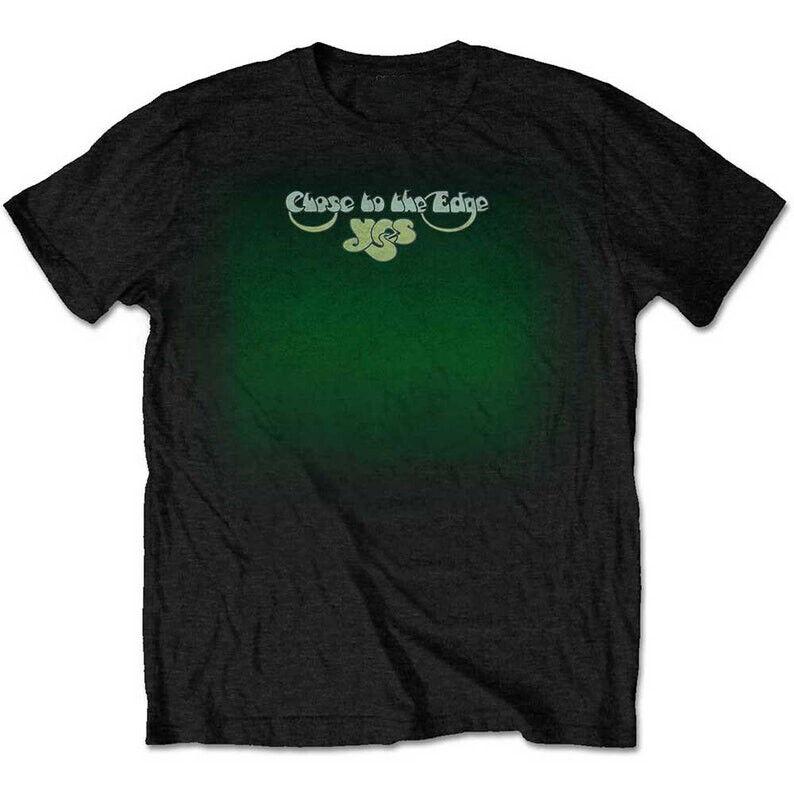 Vintage YES Close to the Edge Band Black Men All size gift Family Shirt E453 Unisex T-Shirt L