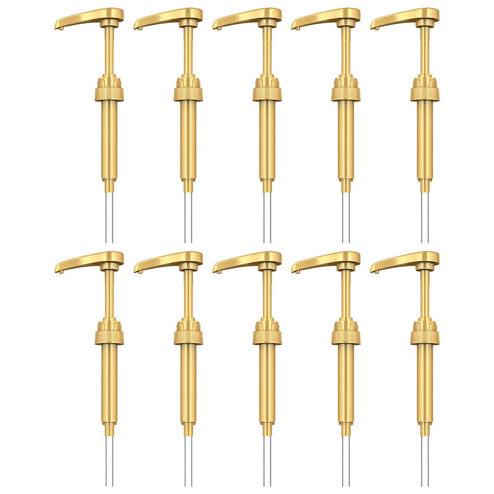 

Сиропный насос 10 штук Диспенсер для кофейного сиропа Запчасти для диспенсера Подходит 750 мл Для дома Вечеринки Отеля Ресторана Кухни Бара Путешествий Корпус