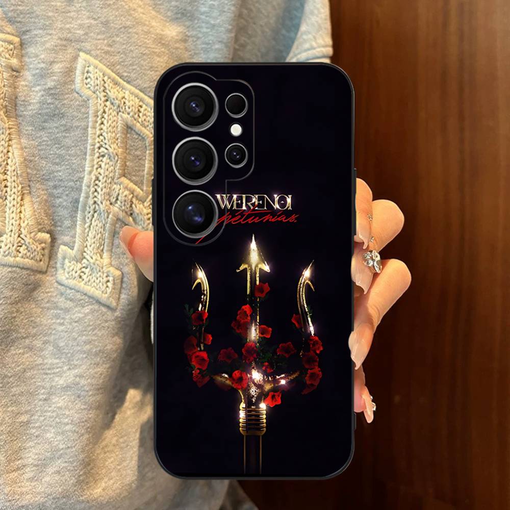 

Rap W-WerenoiES Phone Case For Samsung S 24 Fe 25 Ultra Plus 20 Lite 21 30 22 23 24 22 Ultra 5G Fundas Samsung S23 Plus 5G