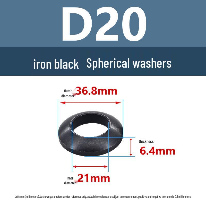 304 Stainless Steel Spherical Tapered Gasket - Concave-Convex Combination