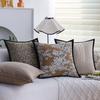Light Luxury French Floral Pillow Sofa Living Room Middle-aged High-end Cushion Bed Pillow Car Cushion Cover with Core