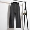 Dimanaf Summer 2025 Plus Size Women High Waist Wide Leg Pants Loose Basic Elastic Pants Casual Long Trousers
