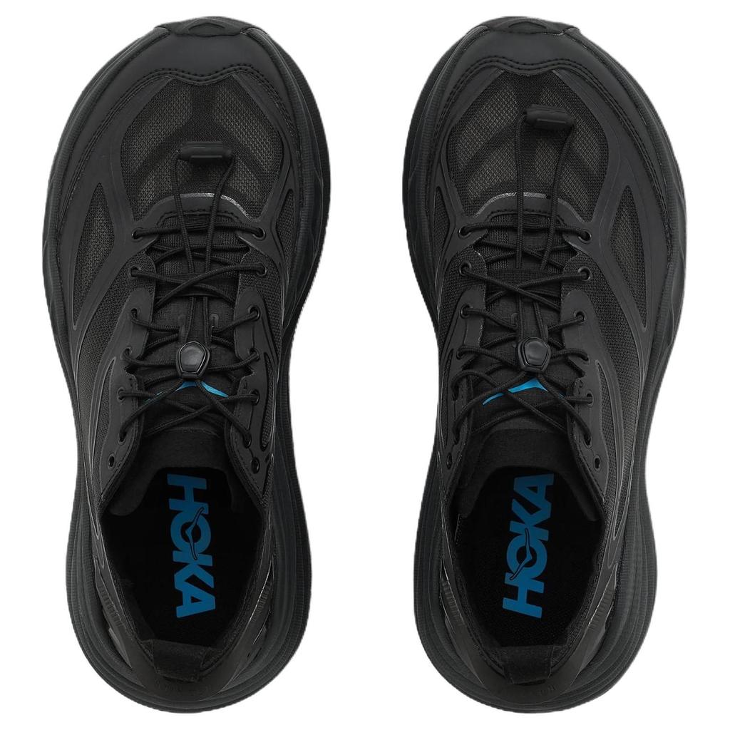 HOKA One One Stinson One7 Trail Running Shoes Unisex Black 1178630-BBNB