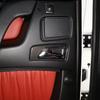 ABS Silver/Carbon Fiber Car Inner Door Handle Bowl Decoration Cover Stickers For MercedesBenz G Class W463 07-18 Car Accessorie