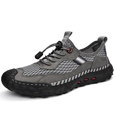 Men's Summer Mesh Breathable Casual Sneakers Thin Anti-Odor Wear-Resistant Lightweight Outdoor Sports Shoes Adult Footwear