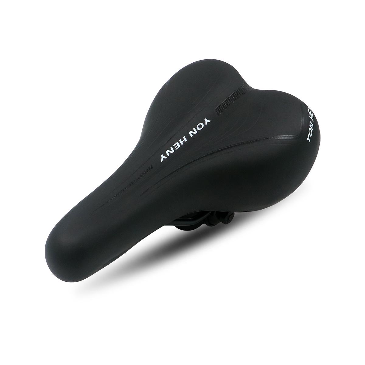 

Утолщенная подушка сиденья для горного велосипеда, велосипедное седло, уличная подушка сиденья для велосипеда, сумка для сиденья, снаряжение для катания, седло для горного велосипеда 27*16*9cm чёрный