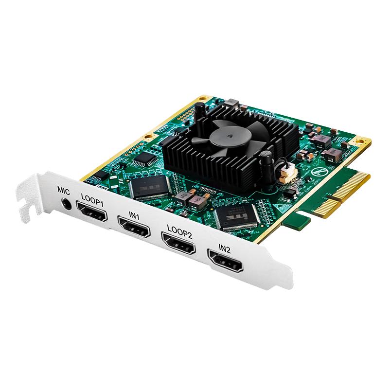 

TCHD Video Live Master X2 4K PCIe Capture Card