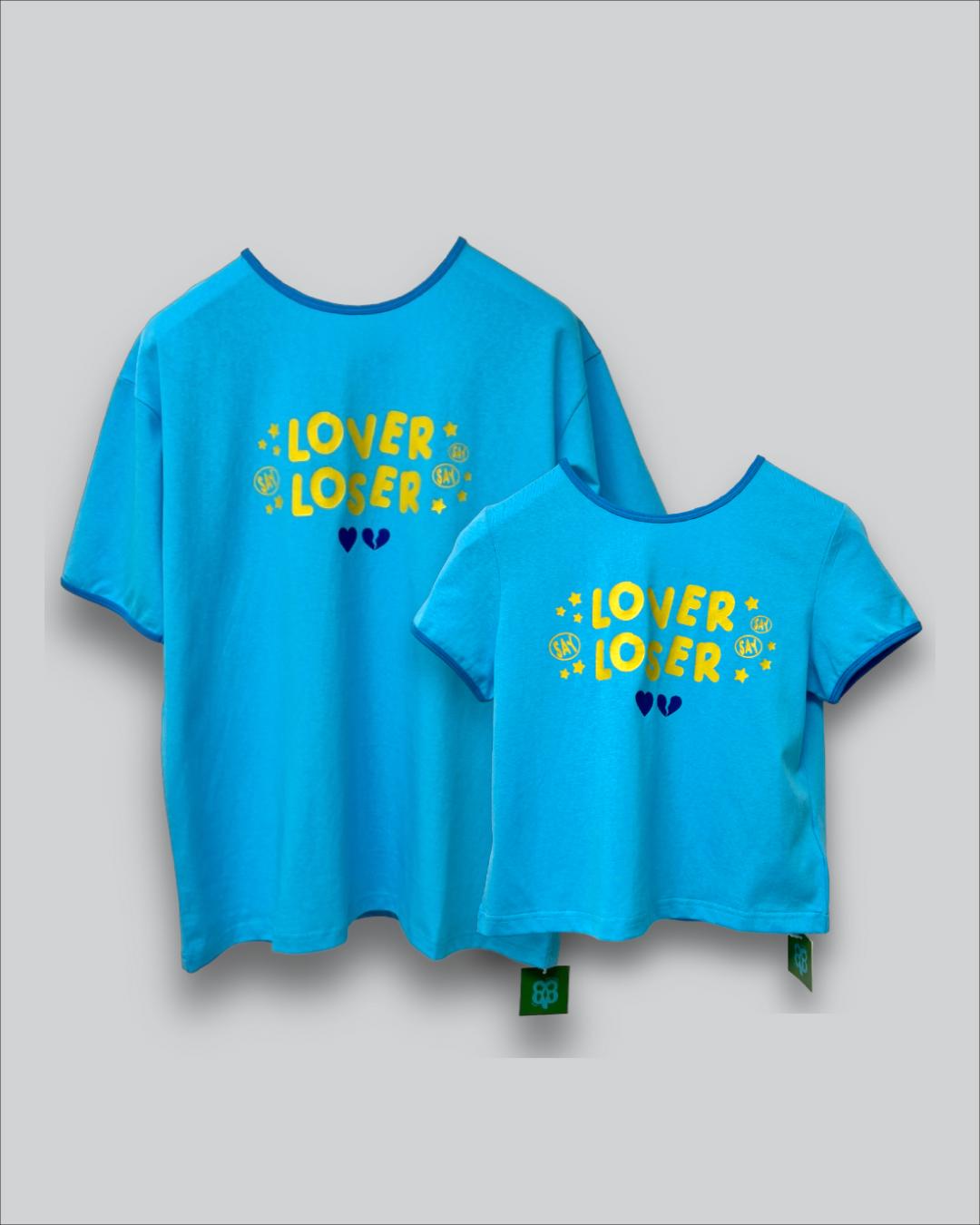 Seiseisei Rubber Ringer Tee Blue Blue/S(W)