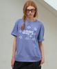 NP STUDIO Anp Star Oversized Short Sleeve T-Shirt [ Dust Blue ]