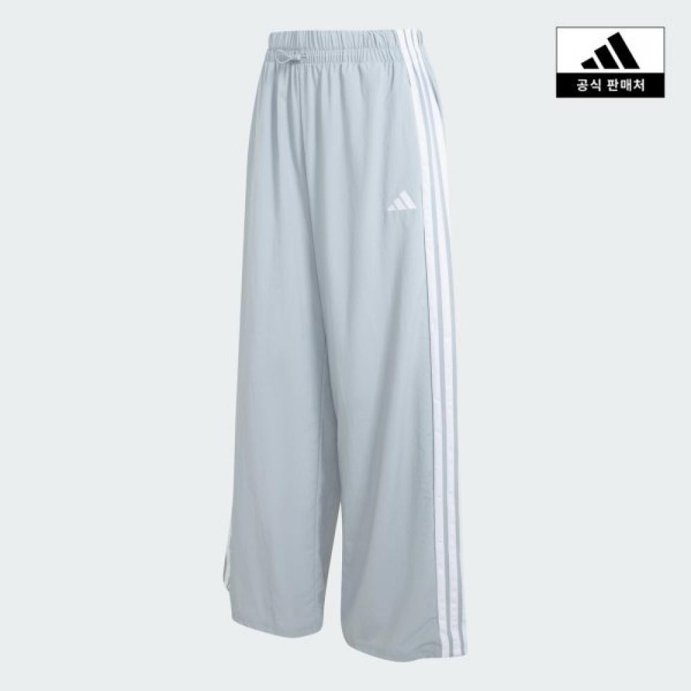 Adidas Essential 3 Stripe Woven Parachute Pants Kc5221 KC5221/AL