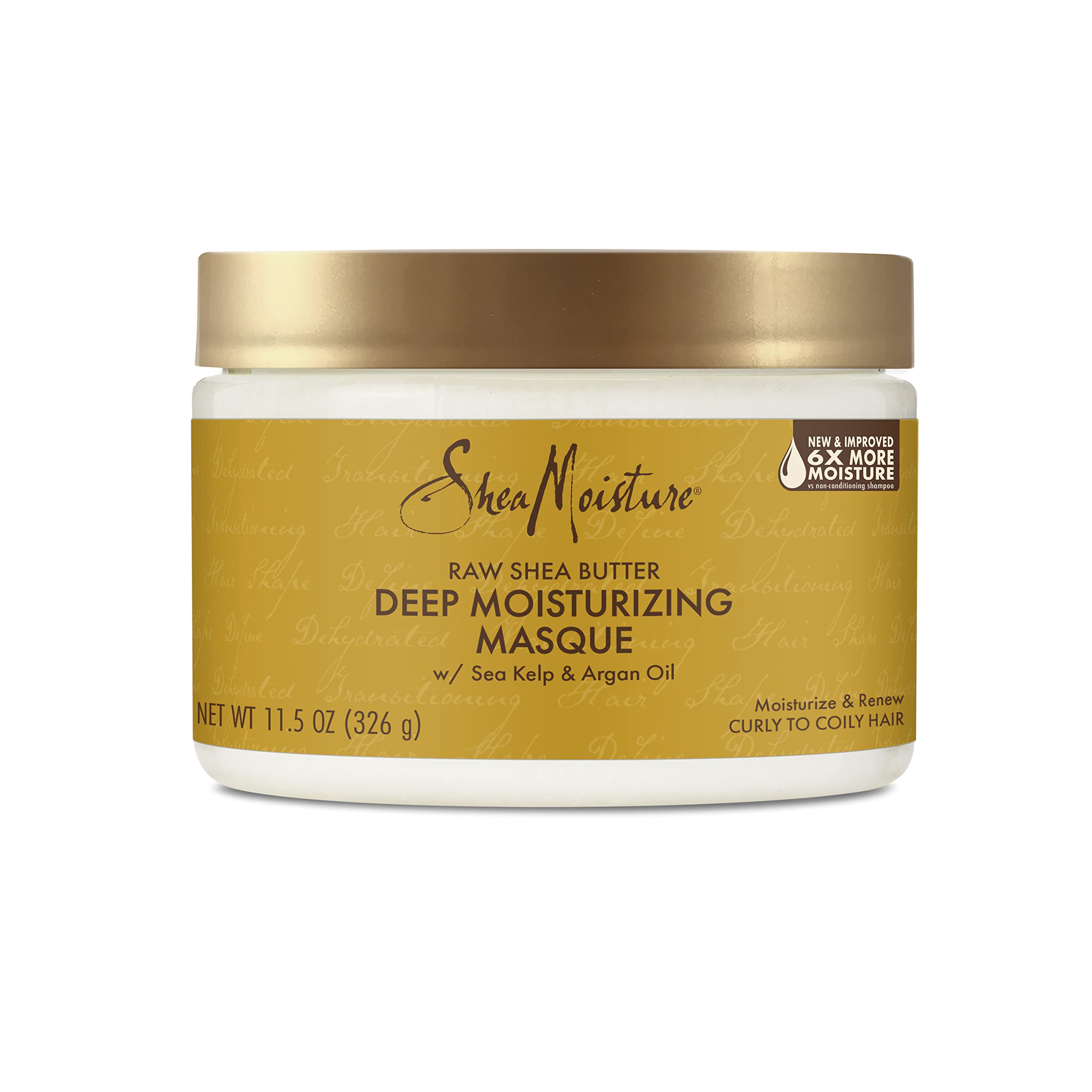 Маска глубокого действия с маслом ши Shea Moisture Raw Shea Butter 12 унций