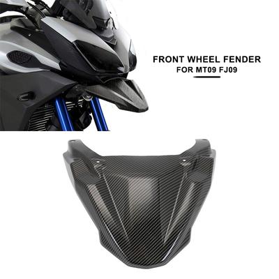 Carbon Front Wheel Fender Beak Nose Cone Extension Cover Cowl For Yamaha MT-09 MT09 MT 09 Tracer FJ-09 FJ09 2015-2019 2017 2018