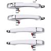 Electroplated Outer Door Handle Automobile Replacement Car Front Rear For Chrysler 300C 2005-2010 For Dodge Magnum