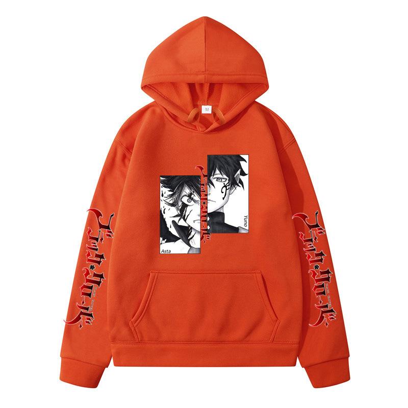 

Four-leaf Clover Asta Hoodie Men Women Sweatshirt Print Unisex Streetwear Hip Hop Style Autumn Winter Fashion Tops Clothes 3XL