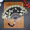 Art Craft Gift Chinese Style Folding Fan Dance Cosplay Hand Held Fans Home Wedding Party Decoration Photograph Props