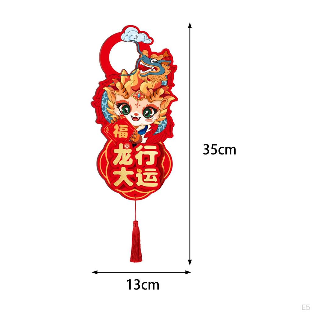 Chinese Dragon Year Door Handle Hanging Decoration Knob Ornament