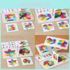 Double Educational Wooden Player Puzzle For Kids Logic Thinking Play Parentchild