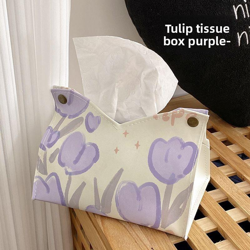 Modern Minimalist Tissue Box Holder With Elegant Design For Home And Car Storage