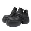2024 Autumn/Winter Women's Retro Handmade Thick-Soled High-Top Leather Shoes