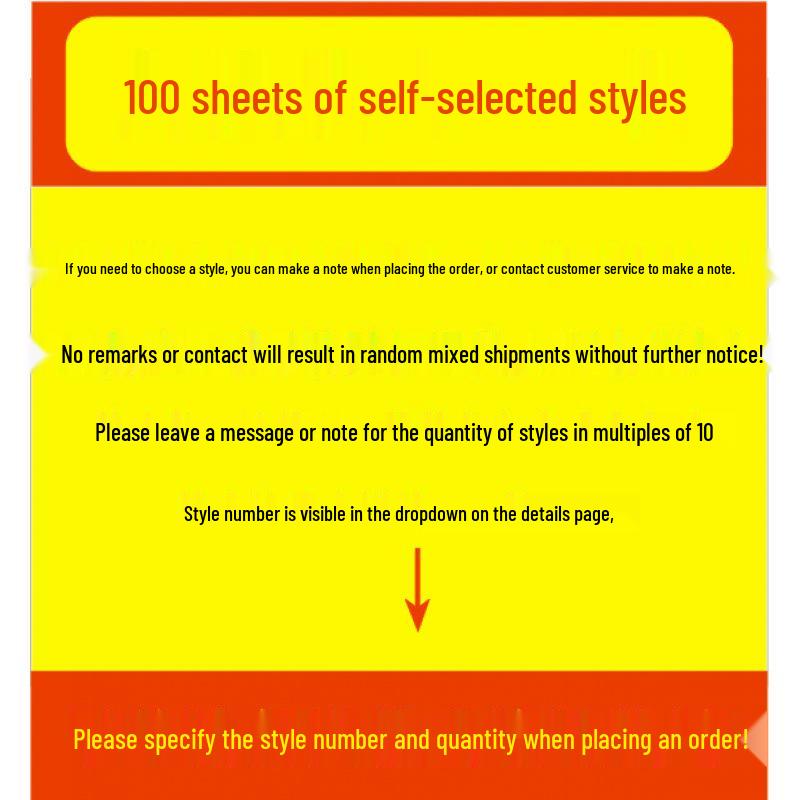 Large Cute Price Tags - 100 Sheets for Clothing, Convenience, and Fruit Stores