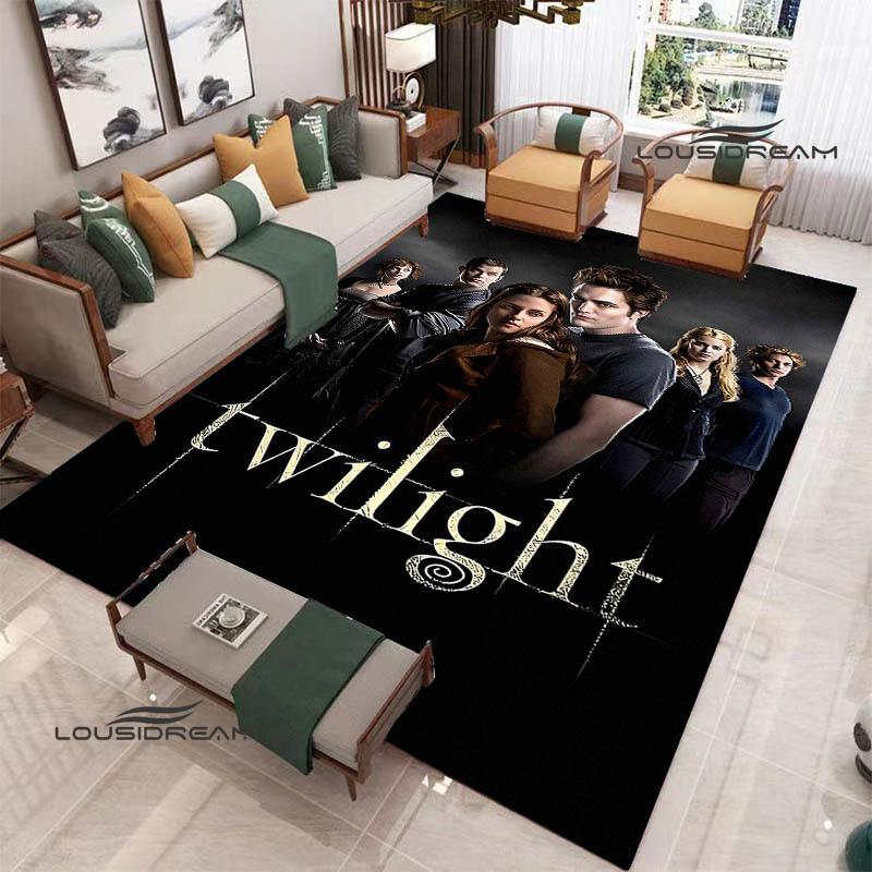 The Twilight Saga printed carpet Living room bedroom non-slip carpets Yoga mat Outdoor carpet kawaii rug birthday gift