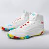 Pojke Flicka Liten Storlek 32-38 Sambo Sneakers Mellanhöga Professionella Boxnings Brottningsskor Anti-Slip Gym Träningsskor