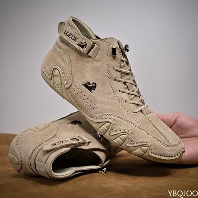 New Casual Shoes Men Sneakers 2024 Male High Top Sneakers Winter Warm Designer Fashion Loafers Lace Up Shoes Men Boots