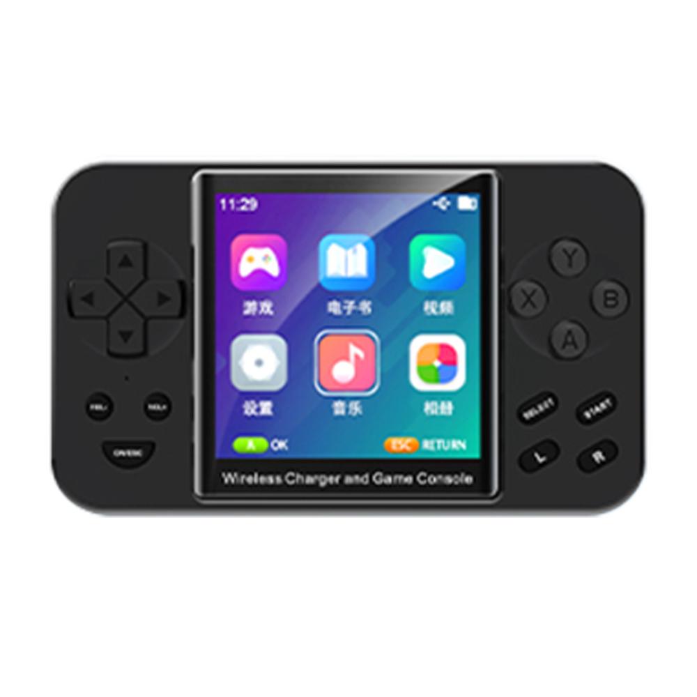 

L9 Портативна кишенькова ігрова консоль Телефон Магнітна бездротова зарядка Повербанк Black