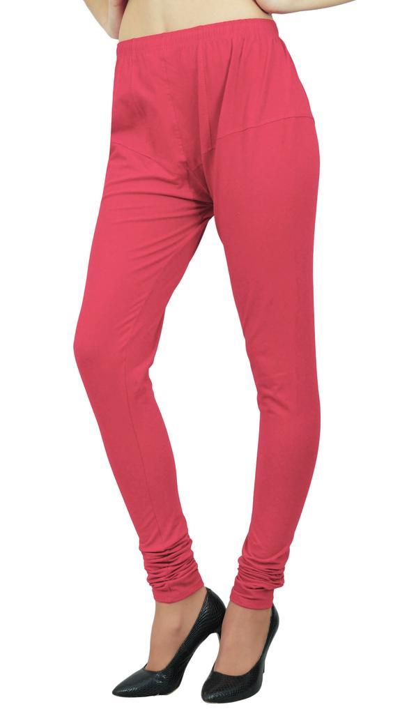 Atasi Women's Full Length Soft Cotton Leggings Stretchy Bottom Pants Free