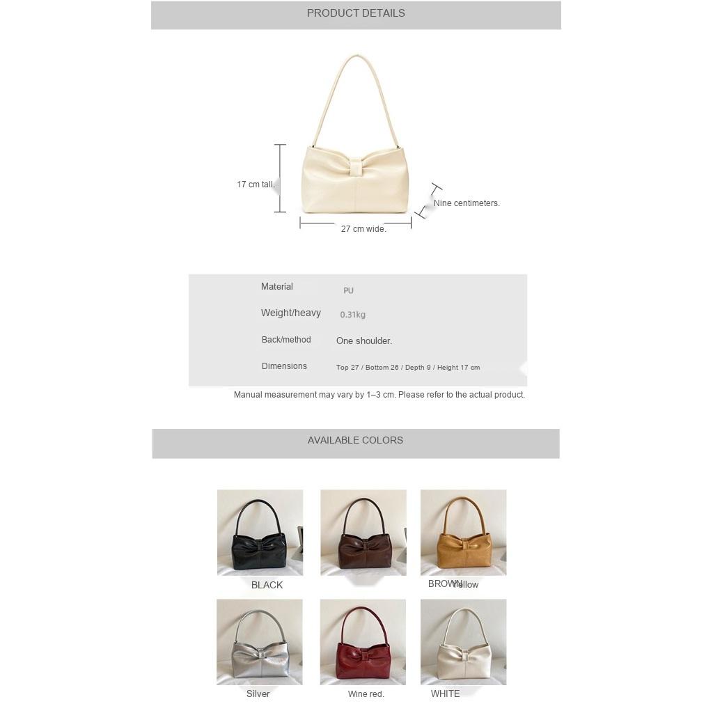 Shoulder Bag Women PU Casual Simple Daily Commute