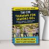 28-Day Chair Tai Chi Notebook: Tai Chi for Over 60s