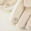 Women Winter Suede Faux Mink Fur Gloves, Cute Touch Screen Finger Gloves, Warm Thermal Gloves For Driving And Cycling