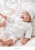 Anna Nicola Newborn Baby Made In Printed Short Undershirt Combination Undershirt with Sizes Cherry Clothes, Japan, 3-Piece Set & Cap, 50-60,