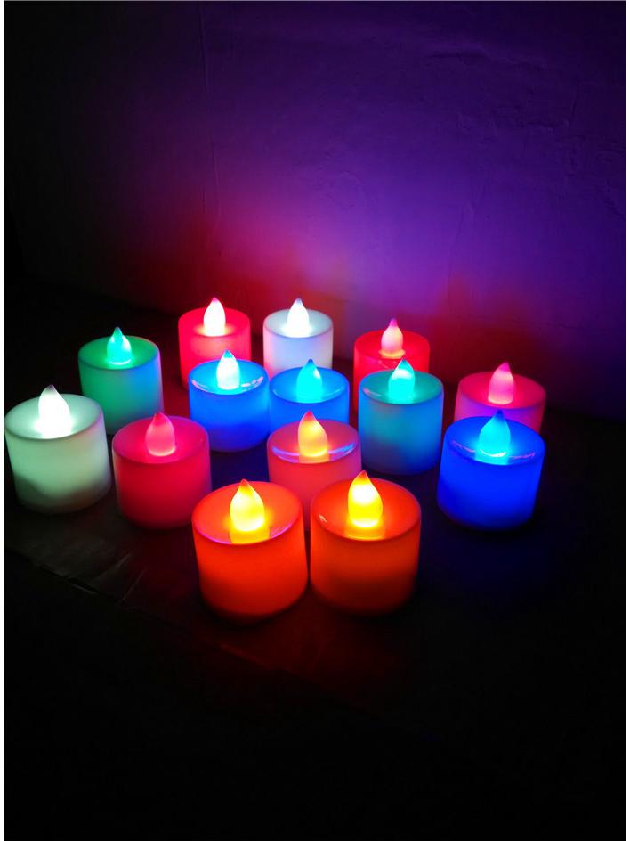 LED Creative Wedding and Birthday Candle Lamp Prop