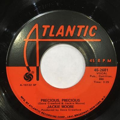 7inch Record JACKIE MOORE - Precious, Precious / Willpower 452681 Atlantic 1970 US Soul/Funk Used