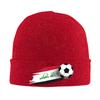 Iraq Flag Iraqi Soccer Knitted Hat Womens Unisexs Beanies Autumn Winter Hats  Warm Caps