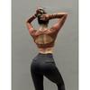Fashion Long Sleeves Women's Cut Out Sexy Top Quick-Drying Yoga