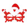 Christmas Santa Decoration Claus Snowman Glasses Adult Child Xmas Props Party