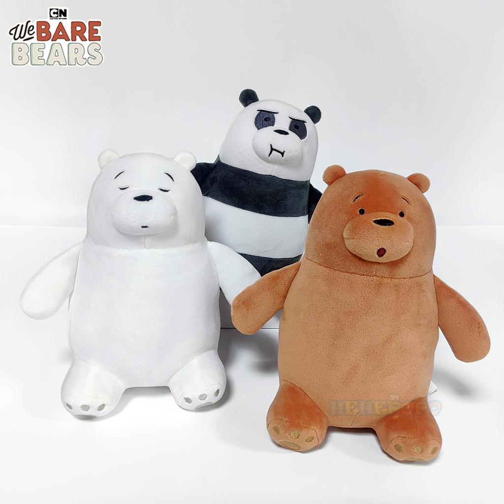 Wir Bären Plüschtier Neu 20cm Sitzender Grizzly Panda Eisbär Cartoon Stofftier Spielzeug Puppe für Kind Geschenk