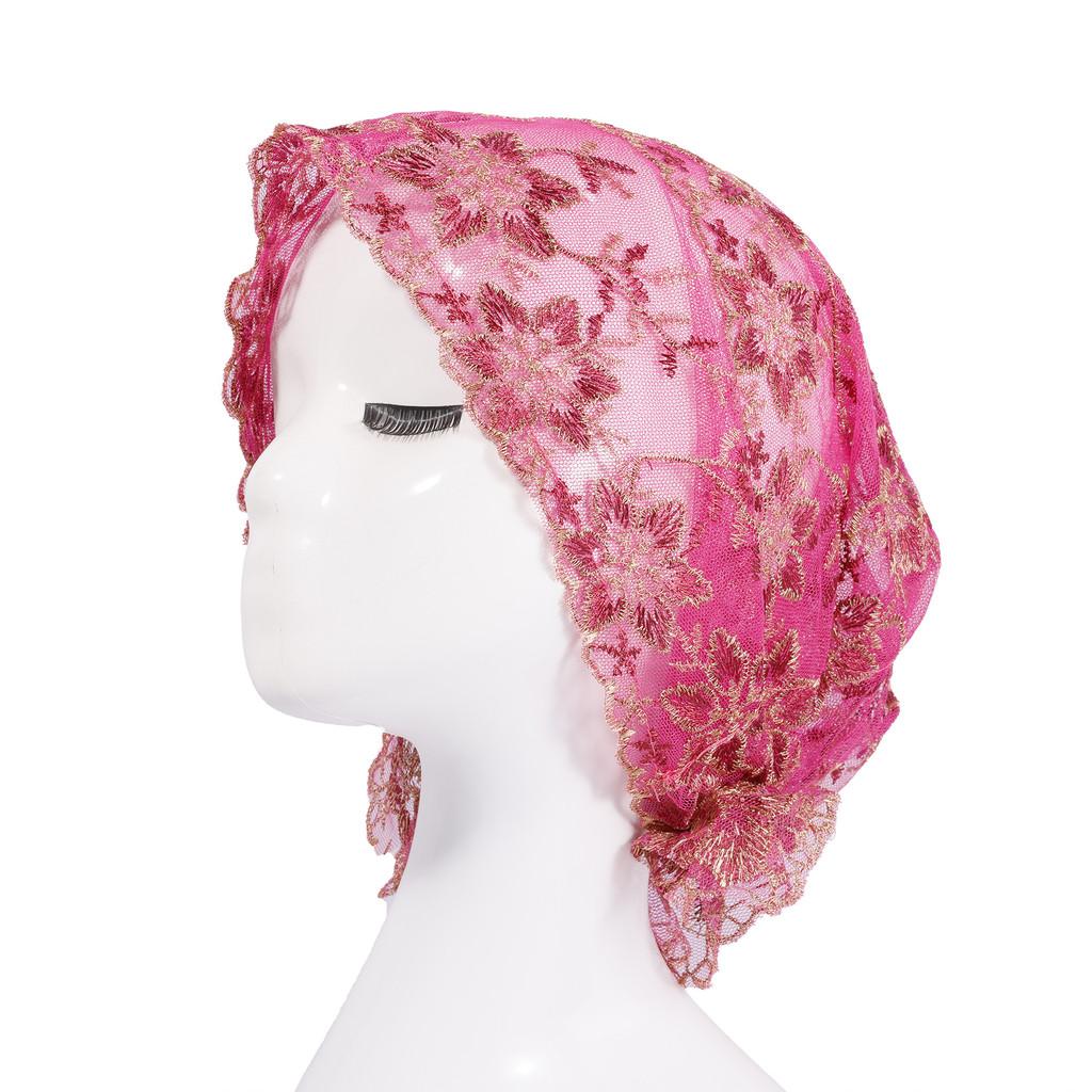 Polyester Embroidered Mesh Sun Hat With Adjustable Fit For Summer Fashion